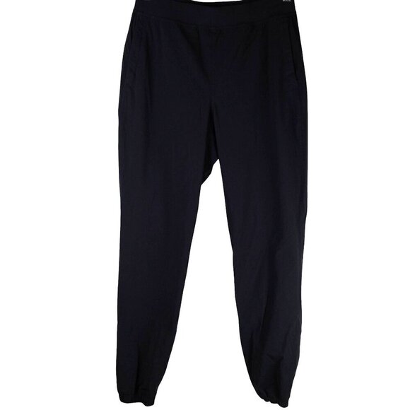 Lululemon Womens Black Jogger Pants With Zippered Ankles Sz 6 - Picture 1 of 11